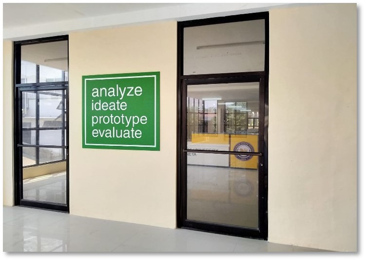 The Library Entrance and Exit